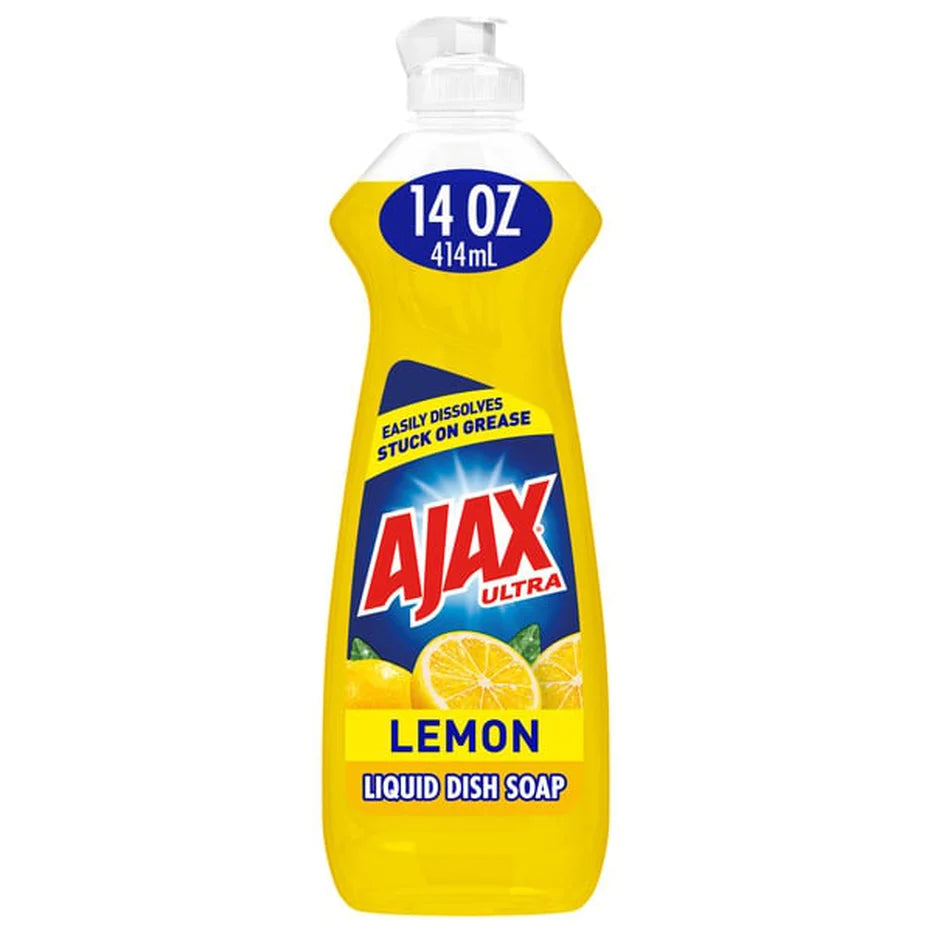 Ajax Dish Detergent Liquid Lemon 20/14oz