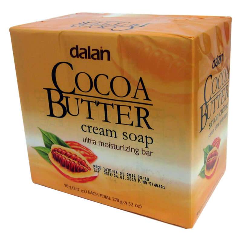 DALAN BAR SOAP COCOA BUTTER 3.5OZ 3PK-24CS